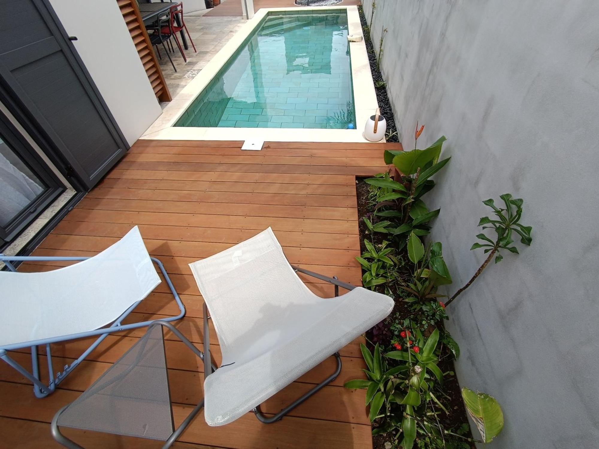 Villa O'Lhaya Piscine Pivee Saint-Joseph Exterior foto