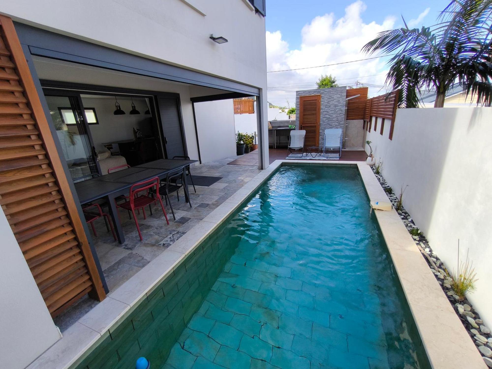Villa O'Lhaya Piscine Pivee Saint-Joseph Exterior foto